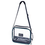 MINDBAG - durchsichtige Umhängetasche Stone Blue